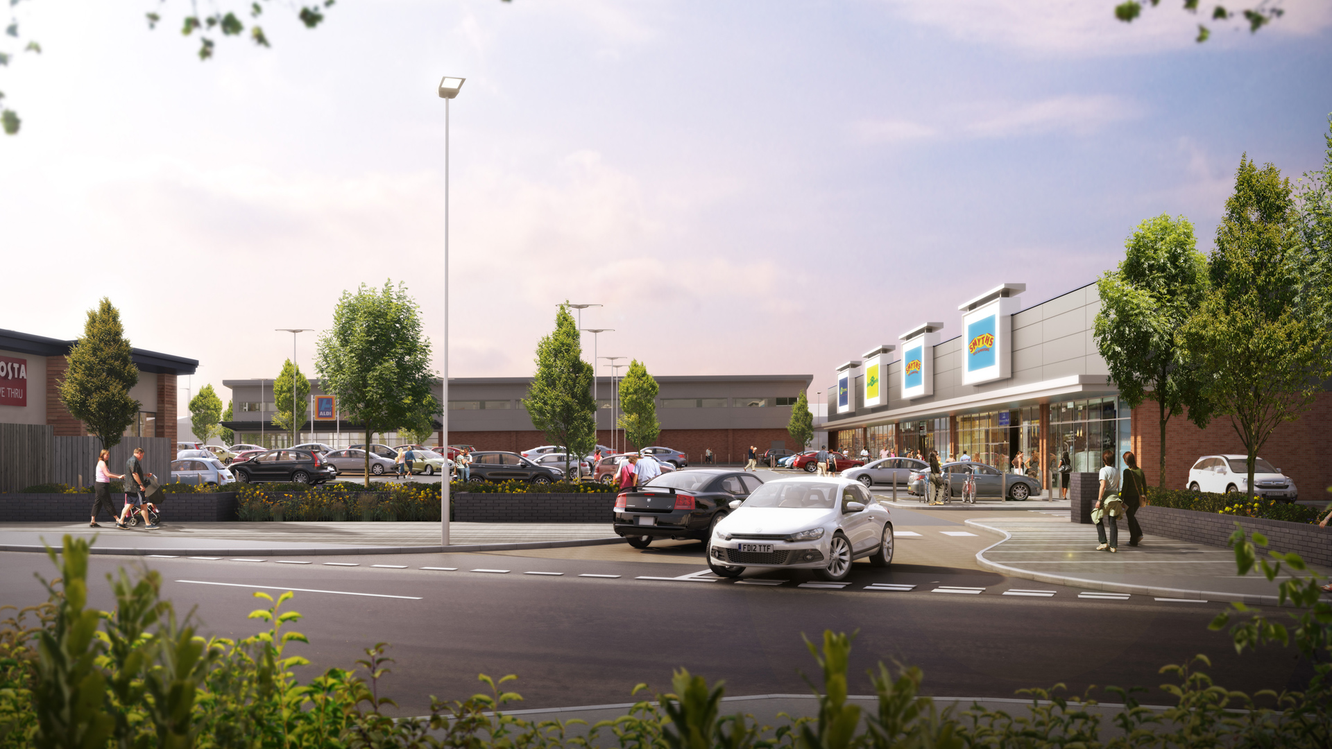 East Point Retail Park DLG Architects